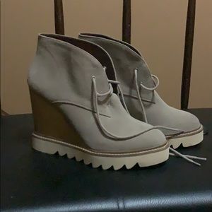 Bcbg wedge boots